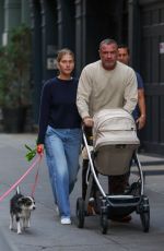 TAYLOR NEISEN and Liev Schreiber Out in New York 10/14/2024