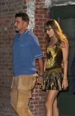 TAYLOR SWIFT and Travis Kelce Arrives for Dinner at Torrisi in New York 10/12/2024