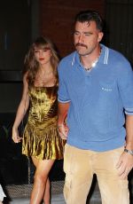 TAYLOR SWIFT and Travis Kelce Arrives for Dinner at Torrisi in New York 10/12/2024