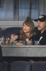 TAYLOR SWIFT and Travis Kelce at Game 1 of 2024 ALCS at Yankee Stadium in New York 10/14/2024