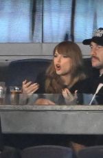 TAYLOR SWIFT and Travis Kelce at Game 1 of 2024 ALCS at Yankee Stadium in New York 10/14/2024