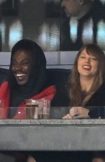 TAYLOR SWIFT and Travis Kelce at Game 1 of 2024 ALCS at Yankee Stadium in New York 10/14/2024