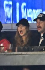 TAYLOR SWIFT and Travis Kelce at Game 1 of 2024 ALCS at Yankee Stadium in New York 10/14/2024