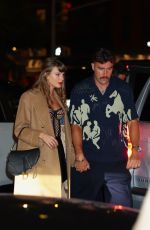 TAYLOR SWIFT and Travis Kelce Out for a Double Date with Blake Lively and Ryan Reynolds at Corner Store in New York 10/11/2024