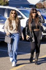 TERESA and GIA GIUDICE Out at a Parking Area in New Jersey 10/26/2024
