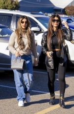 TERESA and GIA GIUDICE Out at a Parking Area in New Jersey 10/26/2024