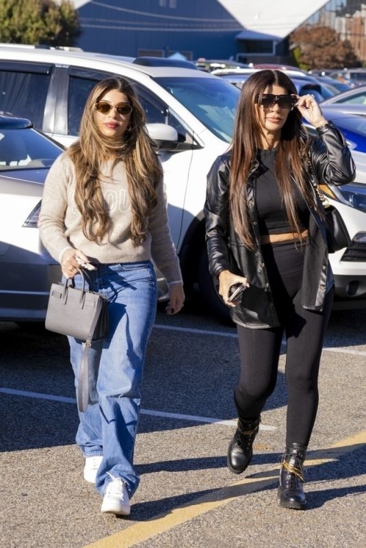 TERESA and GIA GIUDICE Out at a Parking Area in New Jersey 10/26/2024