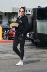 TERI HATCHER Leaves Beverly Glen Mall in Los Angeles 10/30/2024
