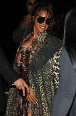 TEYANA TAYLOR Arrives at Victoria