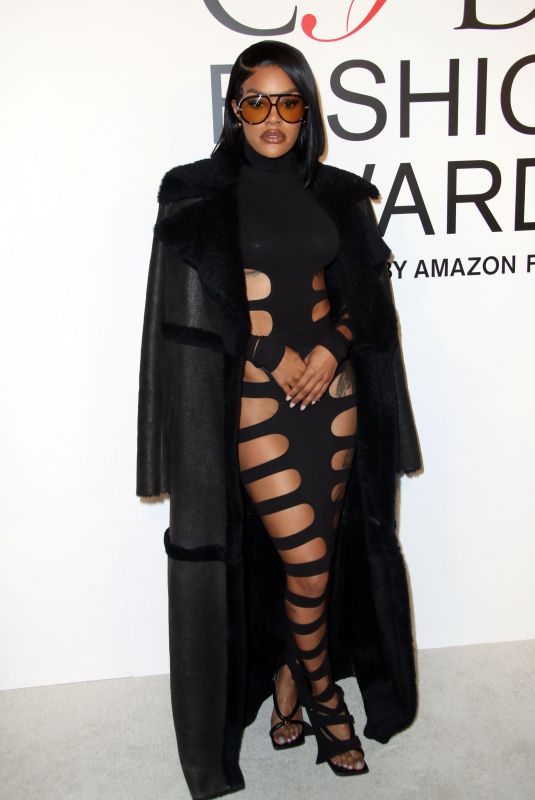 TEYANA TAYLOR at CFDA Fashion Awards at American Museum of Natural History in New York 10/28/2024