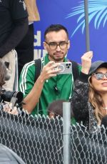 THALIA Arrives at Rehearsal for 2024 Billboard Latin Music Awards 10/18/2024
