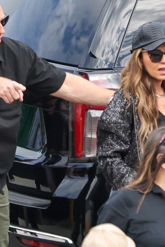 THALIA Arrives at Rehearsal for 2024 Billboard Latin Music Awards 10/18/2024