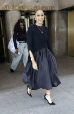 TIA MOWRY Leaves NBC Rockefeller Studios in New York 10/02/2024