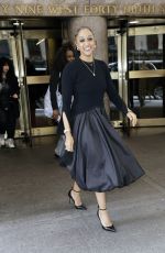 TIA MOWRY Leaves NBC Rockefeller Studios in New York 10/02/2024