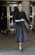 TIA MOWRY Leaves NBC Rockefeller Studios in New York 10/02/2024