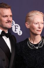 TILDA SWINTON at BFI London Film Festival Luminous Gala 2024 at The Roundhouse 10/01/2024