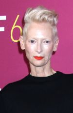 TILDA SWINTON at The Room Next Door Premiere at 62nd New York Film Festival 10/04/2024