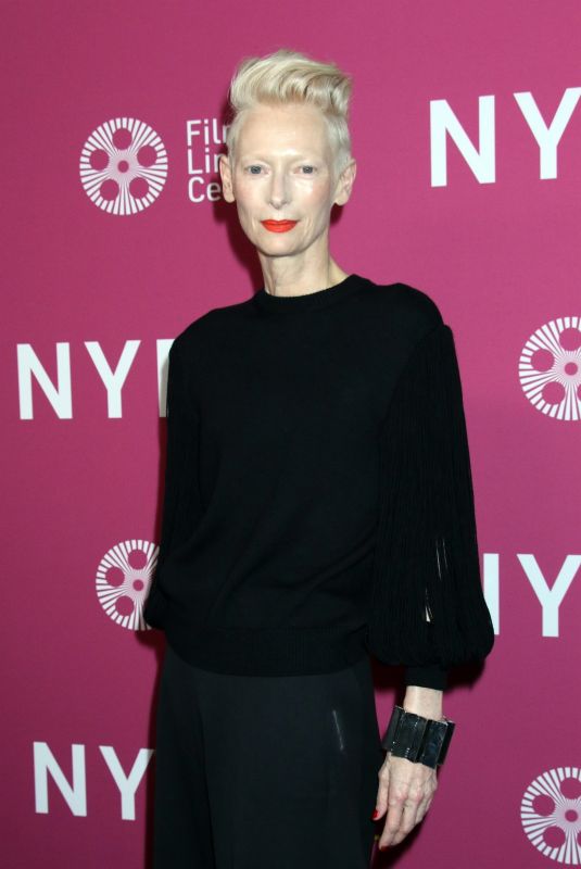 TILDA SWINTON at The Room Next Door Premiere at 62nd New York Film Festival 10/04/2024