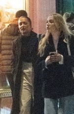 TILLY KEEPER and AMY-LEIGH HICKMAN Night Out at Groucho Club in London 10/10/2024