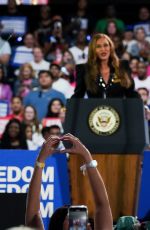 TINA KNOWLES at a Campaign Rally in Support of US Vice President at Shell Energy Stadium in Houston 10/25/2024