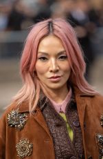 TINA LEUNG Arrives at Miu Miu Fashion Show at Paris Fashion Week 10/01/2024