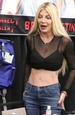 TORI SPELLING at Hollywood Show at Marriott Burbank Airport Hotel in Burbank 10/19/2024