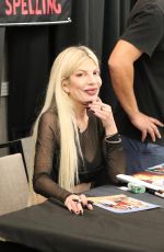 TORI SPELLING at Hollywood Show at Marriott Burbank Airport Hotel in Burbank 10/19/2024