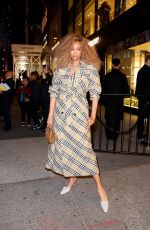 TYRA BANKS Arrives at Burberry Flagship Store Opening in New York 10/16/2024