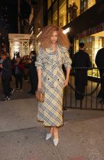 TYRA BANKS Arrives at Burberry Flagship Store Opening in New York 10/16/2024