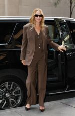 UMA THURMAN Arrives at Kelly Clarkson Show in New York 10/09/2024