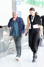 VALERIA NICOV and Sean Penn Arrives in Los Angeles 10/03/2024