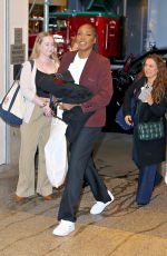 VENUS WILLIAMS Arrives at CBS in New York 10/15/2024