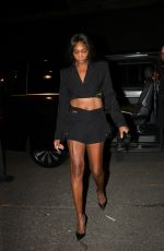VENUS WILLIAMS Arrives at Costes Evening in Paris 09/30/2024