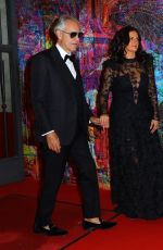 VERONICA BERTI at Andrea Bocelli 30 - The Celebration Red Carpet at Sala Sinopoli in Rome 10/20/2024