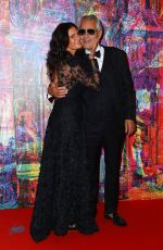 VERONICA BERTI at Andrea Bocelli 30 - The Celebration Red Carpet at Sala Sinopoli in Rome 10/20/2024