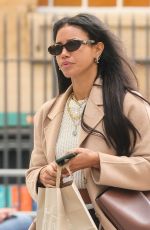 VICK HOPE Arrives at BBC Radio 1 Studio in London 10/16/2024