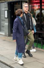VICKY MCCLURE and Jonny Owen Out and About in London 10/11/2024