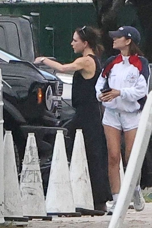VICTORIA BECKHAM and JACKIE APOSTEL Out for a Boating Trip in Miami 10/23/2024