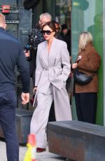 VICTORIA BEKHAM Leaves a Photoshoot in New York 10/17/2024