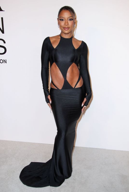 VICTORIA MONET at CFDA Fashion Awards at American Museum of Natural History in New York 10/28/2024