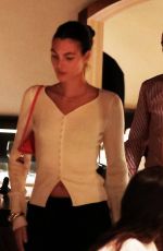 VITTORIA CERETTI and Leonardo DiCaprio Out for Dinner with Their Parents at Pierluigi Restaurant in Rome 10/02/2024