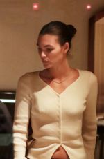 VITTORIA CERETTI and Leonardo DiCaprio Out for Dinner with Their Parents at Pierluigi Restaurant in Rome 10/02/2024