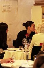 VITTORIA CERETTI and Leonardo DiCaprio Out for Dinner with Their Parents at Pierluigi Restaurant in Rome 10/02/2024