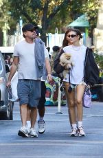 VITTORIA CERETTI and Leonardo DiCaprio Out with New Puppy in New York 10/22/2024