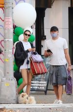 VITTORIA CERETTI and Leonardo DiCaprio Out with New Puppy in New York 10/22/2024