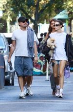 VITTORIA CERETTI and Leonardo DiCaprio Out with New Puppy in New York 10/22/2024