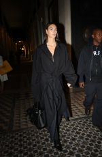 VITTORIA CERETTI Arrives at Costes in Paris 09/30/2024