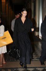 VITTORIA CERETTI Arrives at Costes in Paris 09/30/2024