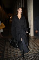 VITTORIA CERETTI Arrives at Costes in Paris 09/30/2024