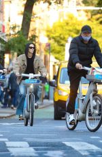 VITTORIA CERETTI Out for a Bike Ride in New York 10/12/2024